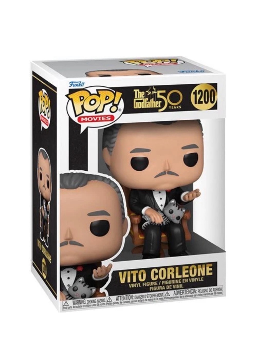 Funko Pop! Movies The Godfather 50 Years Vito Corleone Vinyl Figure #1200